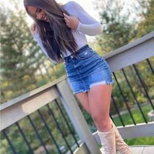 American Eagle Jean Skirt